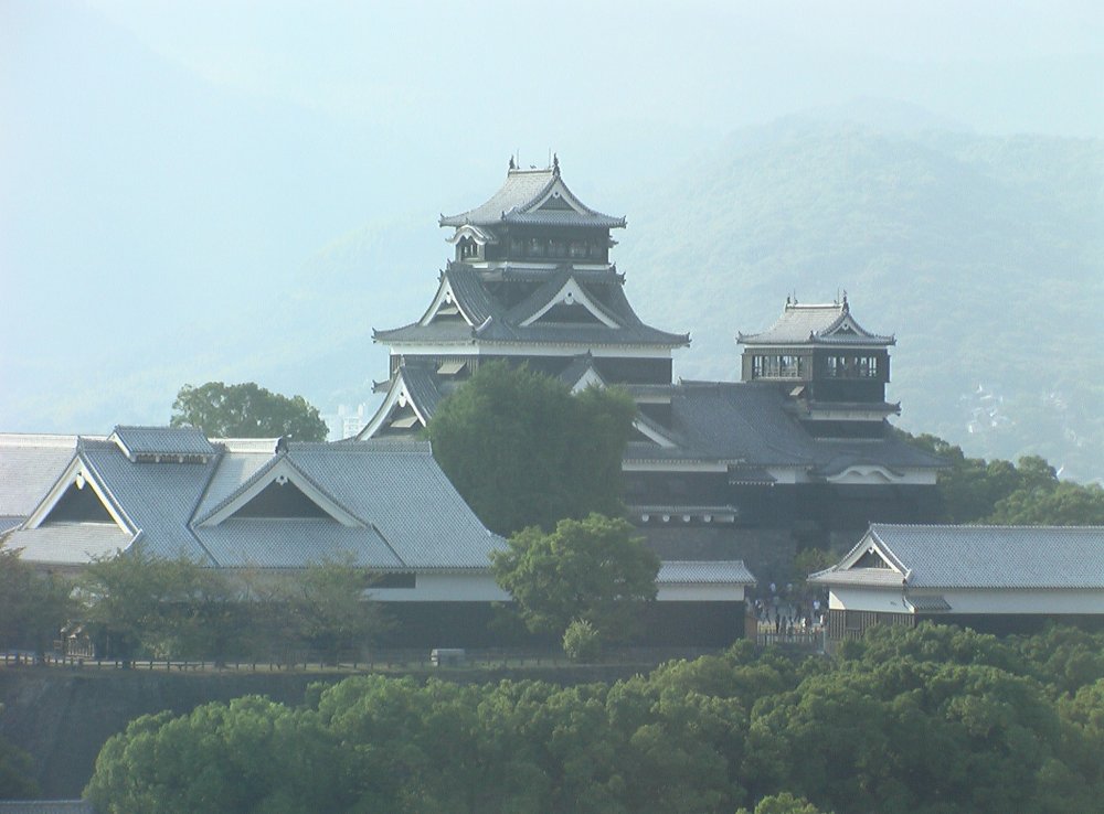 Presidential Suite room has an amazing view of Kumamoto Castle