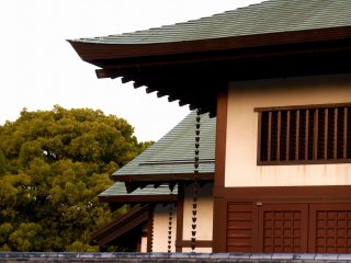 Roof of Tokushima Castle Museum