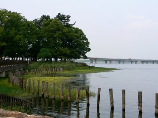 One of the bridges over the Lake