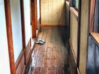 Accommodation in the self-catering section is simple and traditional. Rooms are separated by nothing more than sliding paper screens - remember to leave your slippers outside before you step onto the tatami mats.