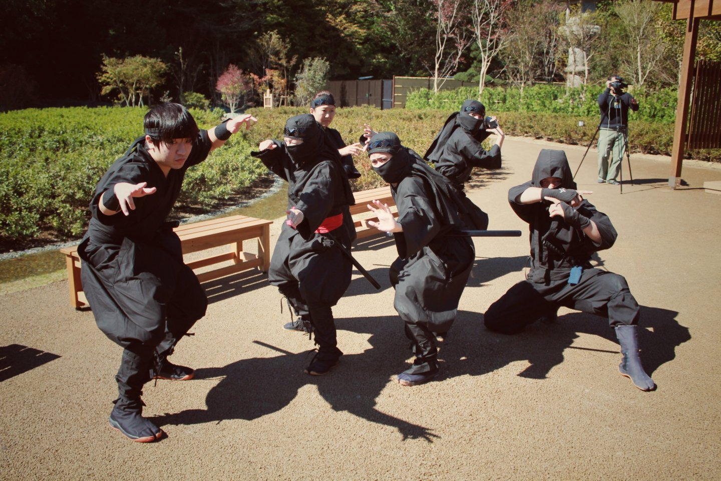 A ninja performance