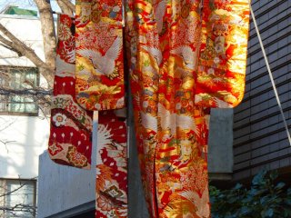 Great kimono decoration