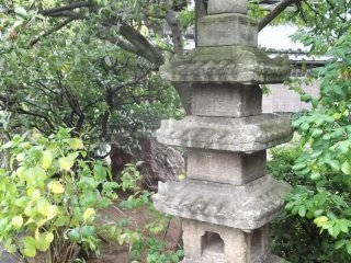 A venerable pagoda in the grounds