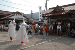 Otabisho, the last station of the ceremony. This is where the deity stays for a week
