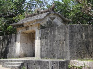 The UNESCO World Heritage Site of Sonohyan Utaki is considered to be sacred to include the stone gate itself and the garden of trees and shrubs around it