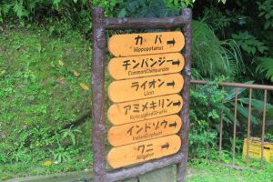 There are 194 species at the Okinawa Zoo