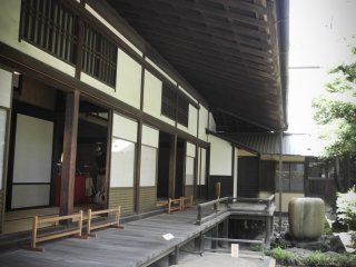 The Japanese style part of the mansion