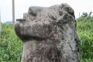 Koga stone statue