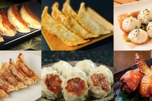 The event will include various gyoza types with different fillings and preparation styles