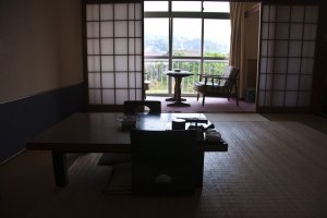 Guest room at Kotobukiya Ryokan