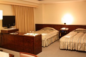 The twin suite room