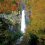 Kegon-no-taki Falls in Autumn