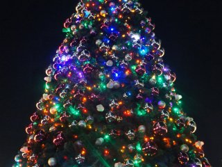 Christmas tree at the Tokyo Skytree