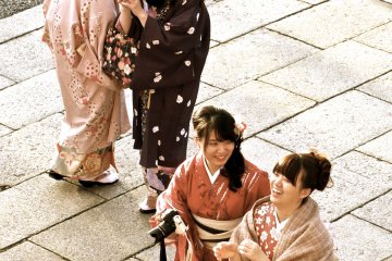 <p>At Kiyomizu-dera</p>