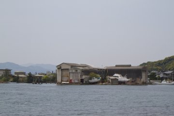 Boat storage along Fukawa Bay