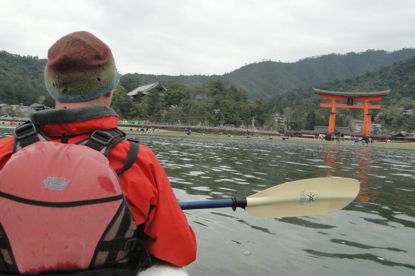 Approaching the Torii