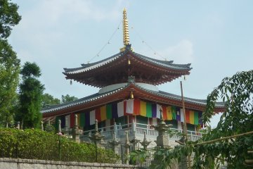 The 17th Century Enshoudo Pavilion at Koshoji Temple