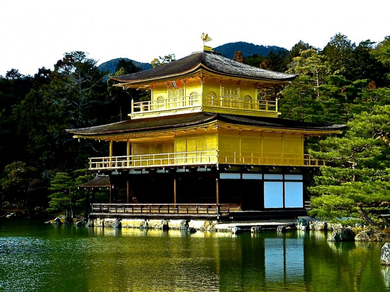 Templo Kinkaku Ji Quioto Quioto Japan Travel