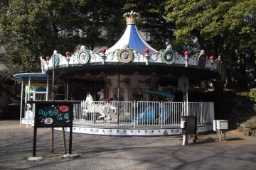 <p>The kids&#39; merry-go-round</p>