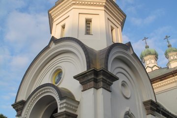 <p>โบสถ์แฮร์ริส โบสถ์รัสเซียเก่าแก่ที่สวยงามของเมืองฮาโกดาเตะ</p>