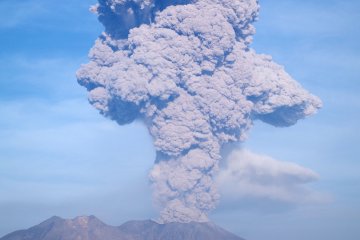ภูเขาไฟซากุระจิม่าระเบิดปี คศ. 2009