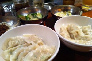 Gyoza and sides for two