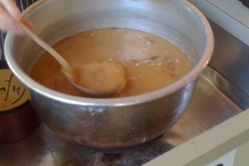 <p>My delicious locally made Miso soup</p>