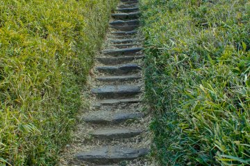 <p>Stone steps which lead to the open ground of The Third Daiba&nbsp;and for a moment you forget that you are just a few minutes walk away from modern infrastructure of driverless trains of Yurikamome&nbsp;or the shopping malls of Odaiba.</p>