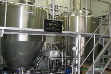inside Doppo Beer Brewery