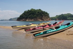 Kayaking in Ushimado Town