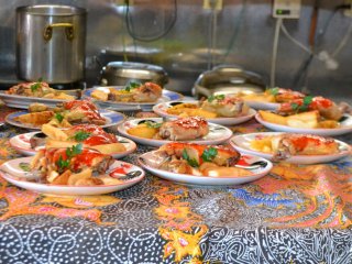 The main dish on a recent visit with a large group - everyone was incredibly impressed with the quality and taste of everything we ate