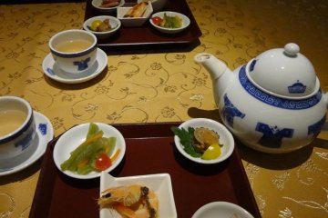 Their concept is Chinese dishes arranged in harmony with Japan’s four seasons.