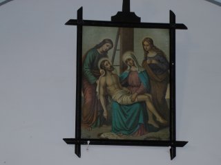 頭ケ島天主堂の壁面を飾る絵: 1