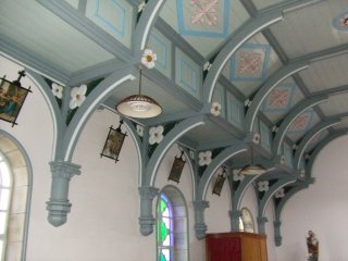 Interior of Kashiragashima Church