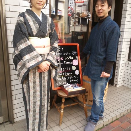 Rental Kimonos in Historic Kurashiki City