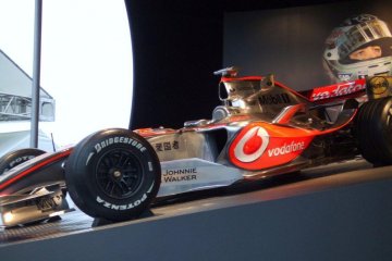 F1 Race Car on display at Suzuka Circuit