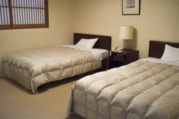 <p>Bedroom in the Nagato&nbsp;No Shou&nbsp;guestrooms</p>