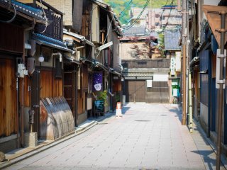A glimpse of traditional Kyoto
