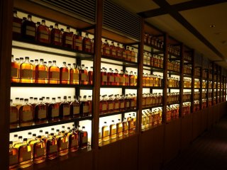 Yamazaki Whiskey Library