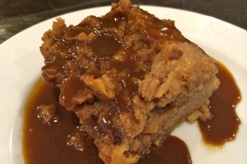 For dessert, why not try the Bread Pudding?