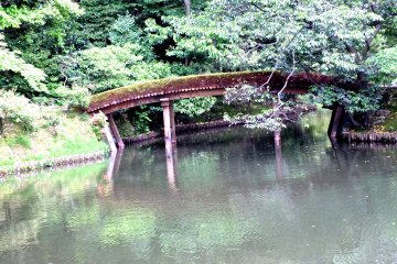 <p>Bridges like this make it easy to imagine you are in the Japan of yesteryear</p>