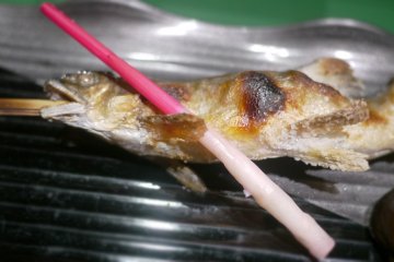 <p>Delicious Ayu&nbsp;fish with ginger.&nbsp;</p>