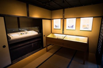 <p>One part of the room in Honjin that is used as a display.&nbsp;</p>