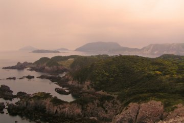 Panorama seen from Kanbiki Lookout
