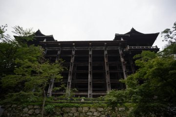 El templo visto desde abajo