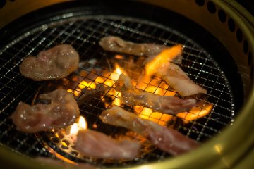 <p>Look at those meat sizzling, waiting to be devoured.</p>