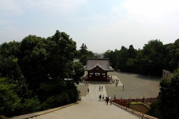 <p>This is what you&#39;d see from being at the top of the shrine and looking down at the horizon.&nbsp;</p>