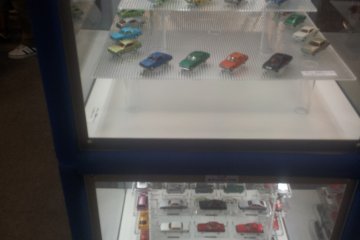<p>Display upon display of toy cars</p>