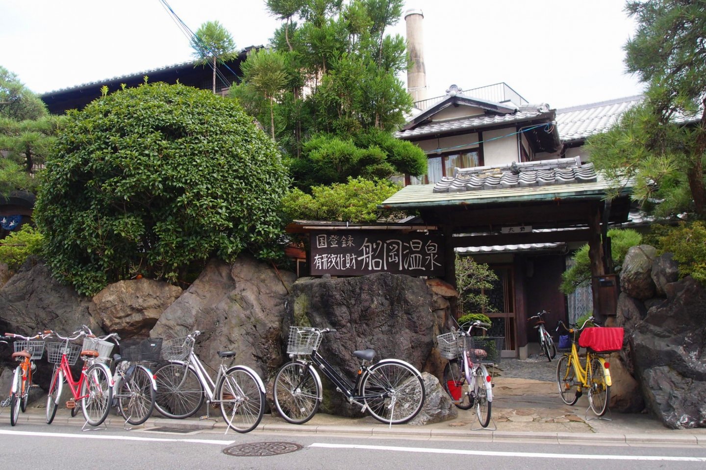 Entrance of Funaoka Onsen