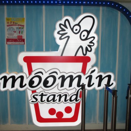 Moomin Stand in Tennoji, Osaka